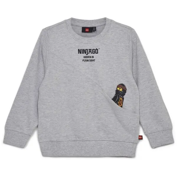 LEGO&reg; kidswear LEGO&reg; kidswear LWSCOUT 100 Суитшърт за момчета, сиво, размер