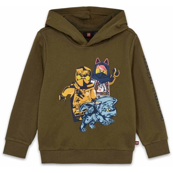 LEGO&reg; kidswear LEGO&reg; kidswear LWSCOUT 701 Суитшърт за момчета, khaki, размер
