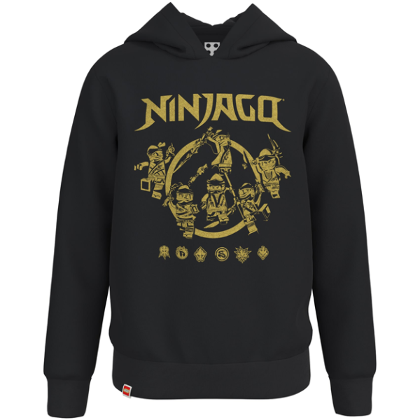 LEGO&reg; kidswear LEGO&reg; kidswear SWEATSHIRT W. HOOD Суитшърт за момчета, черно, размер