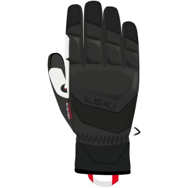 Leki Leki GRIFFIN BASE 3D Ски ръкавици, черно, размер