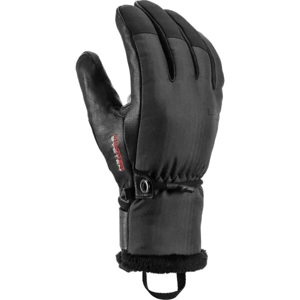 Leki Leki LANTANA 3D GTX W Дамски ски ръкавици, тъмносиво, размер