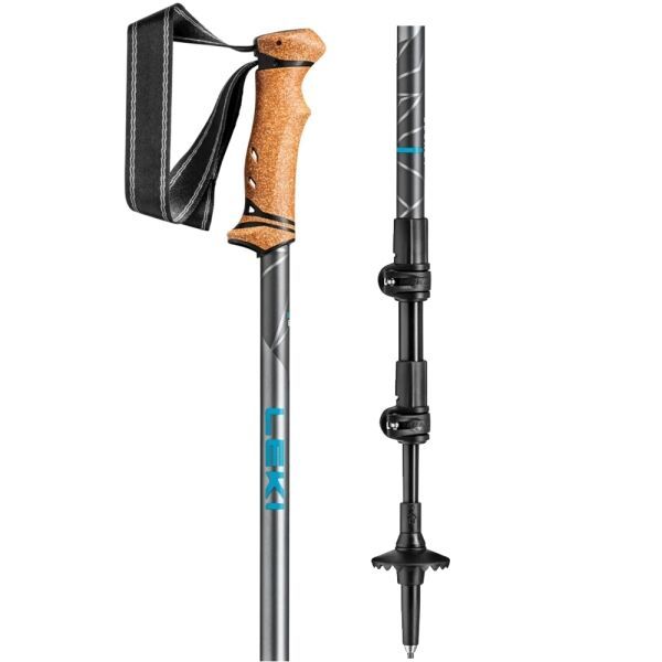 Leki Leki LEGACY Щеки за туризъм, тъмносиво, размер