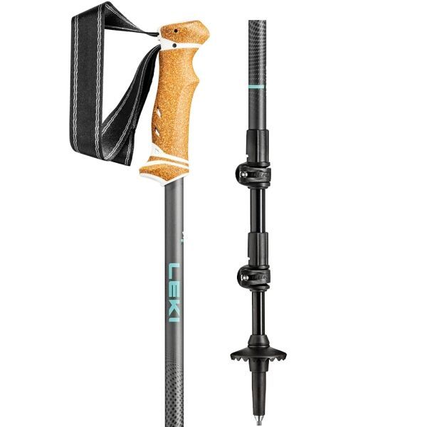 Leki Leki LHASA Щеки за трекинг, тъмносиво, размер