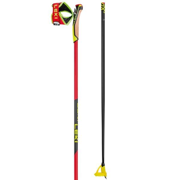 Leki Leki PRC 750 Щеки за ски бягане, червено, размер