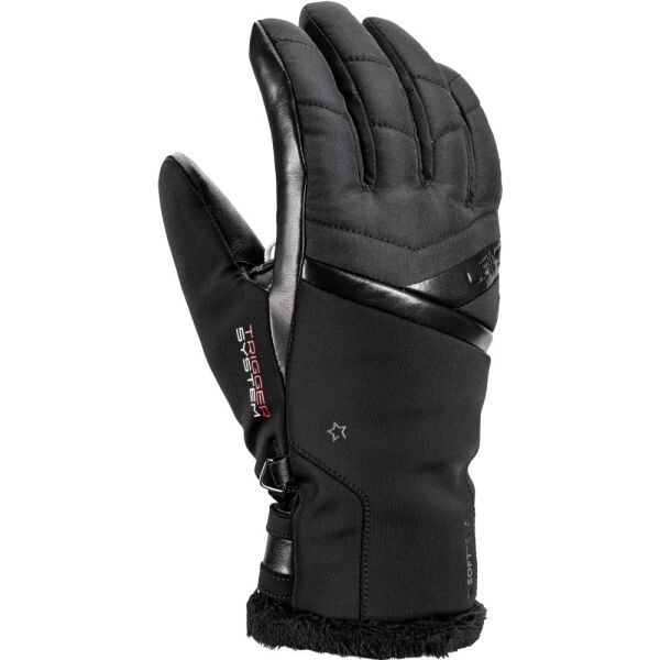 Leki Leki SNOWFOX 3D W Дамски ръкавици за ски, черно, размер