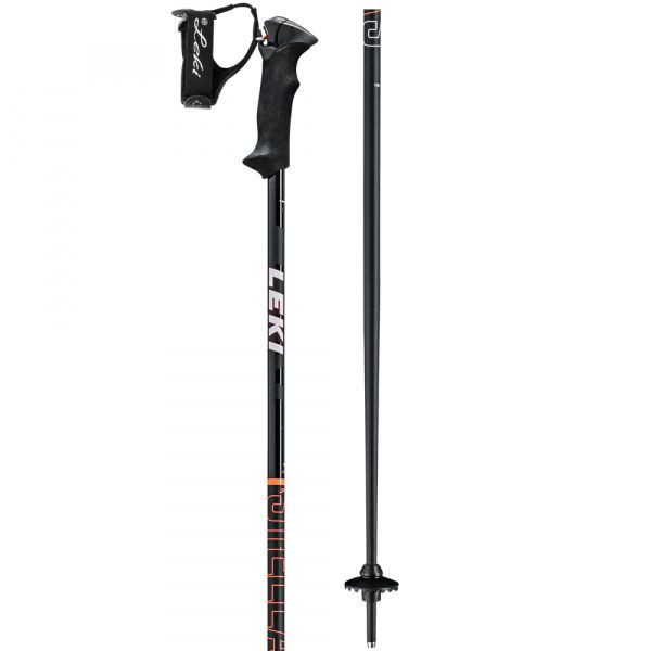 Leki Leki STELLA S Дамски щеки за ски спускане, черно, размер