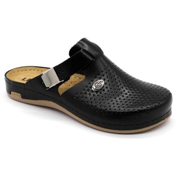 LEONS LEONS CRURA Дамски чехли, черно, размер 39