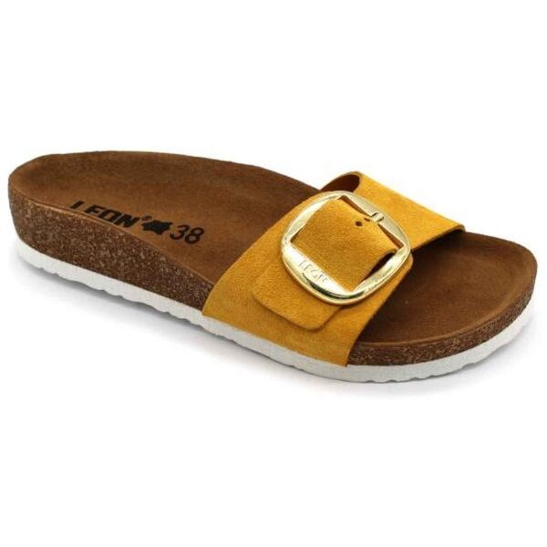 LEONS LEONS PRIMAVERA Дамски чехли, жълто, размер 40