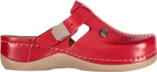 LEONS LEONS LUNA Дамски чехли, червено, размер