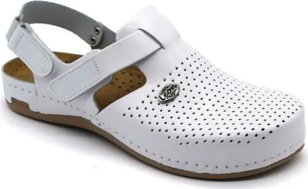 LEONS LEONS LYRA Дамски чехли, бяло, размер