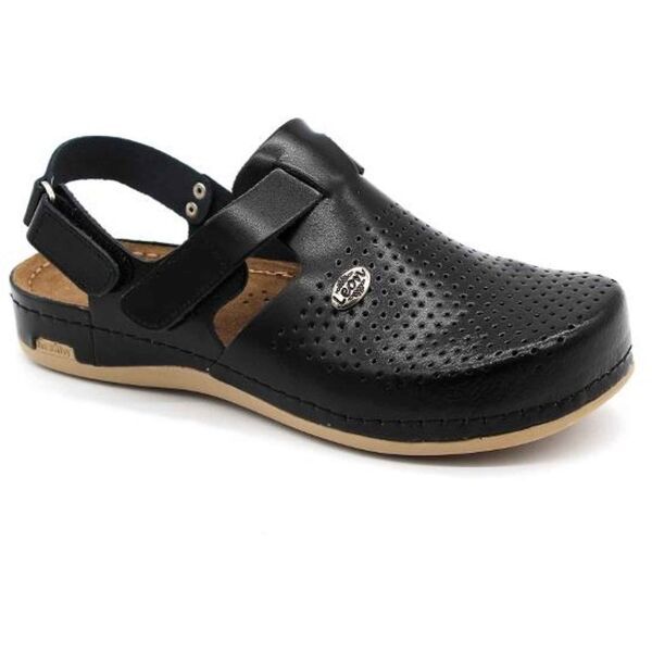 LEONS LEONS LYRA Дамски чехли, черно, размер