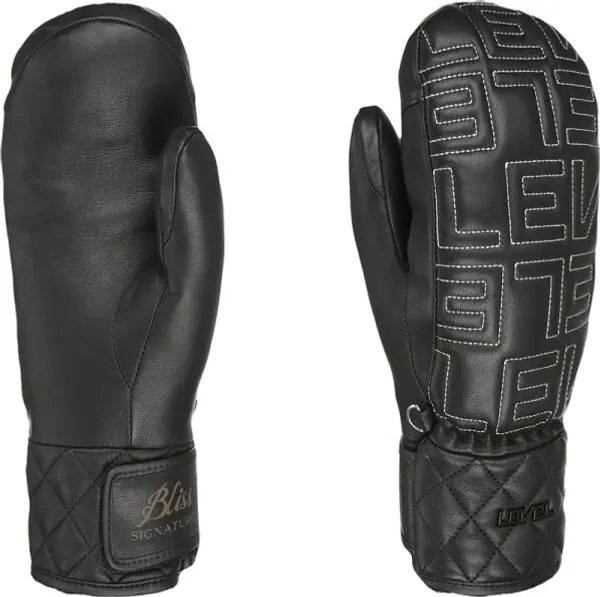 Level Level COCO Дамски ръкавици за ски, черно, размер