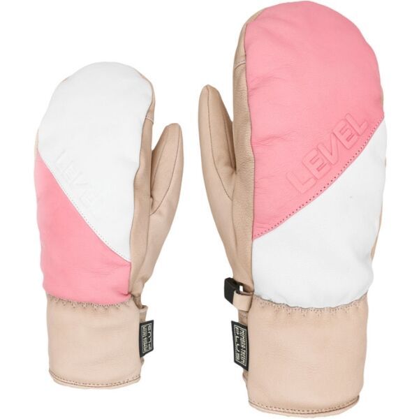 Level Level DARTH Дамски ръкавици за ски, бежово, размер