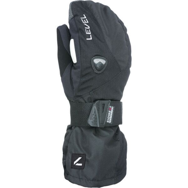 Level Level FLY Мъжки скиорски ръкавици, черно, размер
