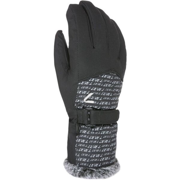 Level Level JOLIE W Дамски ръкавици, черно, размер