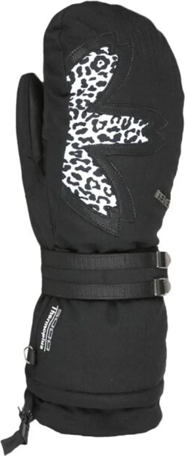 Level Level OASIS PLUS MITT Дамски ръкавици за ски, черно, размер