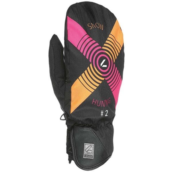 Level Level SUBURBAN MITT Мъжки ръкавици, черно, размер