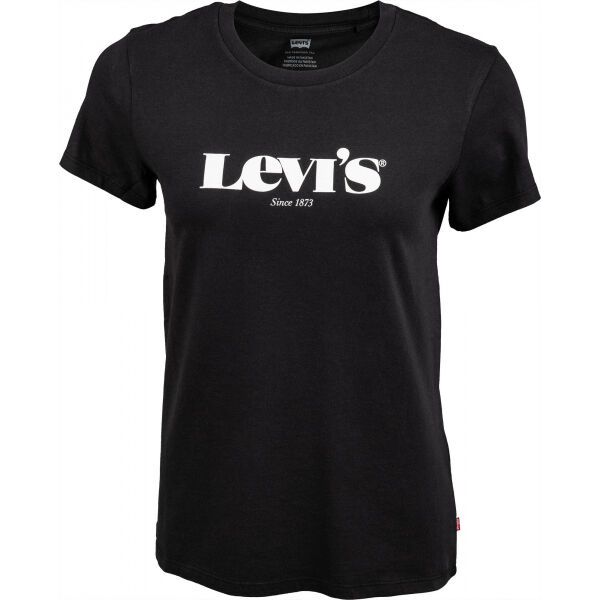 Levi's Levi's CORE THE PERFECT TEE Дамска тениска, черно, размер XS