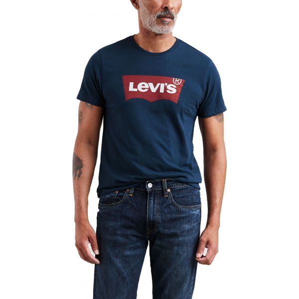 Levi's Levi's GRAPHIC SET-IN NECK Мъжка тениска, тъмносин, размер M