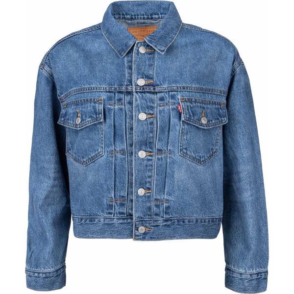 Levi's Levi's NEW HERITAGE TRUCKER TURN THE Дамско яке, синьо, размер XS