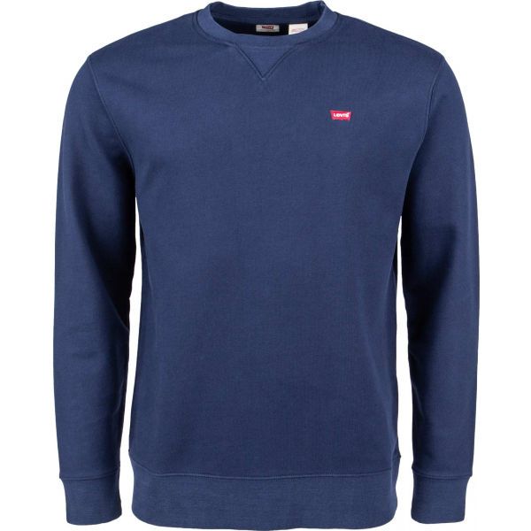 Levi's Levi's NEW ORIGINAL CREW CORE Мъжка блуза, тъмносин, размер 2XL