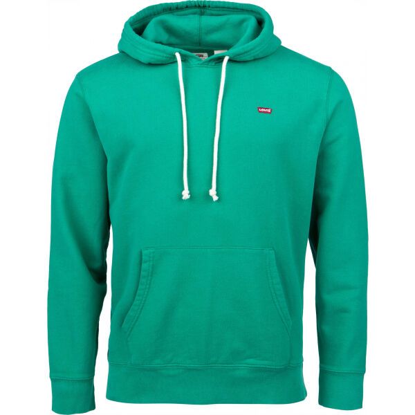 Levi's Levi's NEW ORIGINAL HOODIE CORE Мъжки суитшърт, зелено, размер S