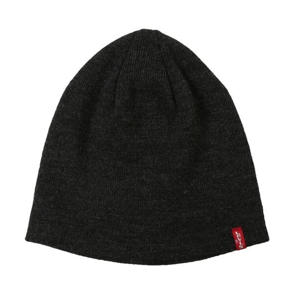 Levi's Levi's OTIS BEANIE Мъжка зимна шапка, тъмносиво, размер S/M