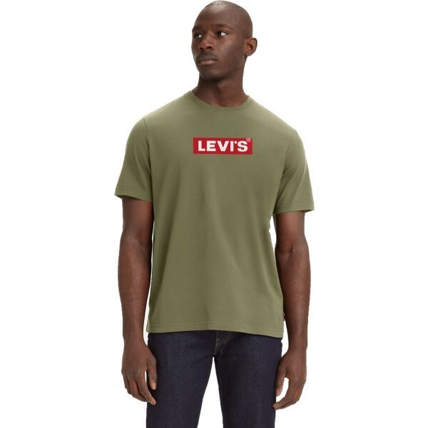 Levi's Levi's SS RELAXED FIT TEE Мъжка тениска, khaki, размер S