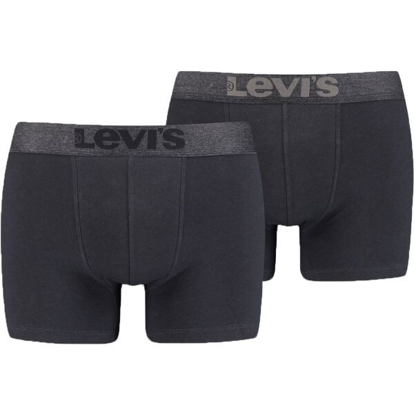 Levi's&reg; Levi's&reg; BOXER BRIEF 2P Мъжки боксерки, черно, размер