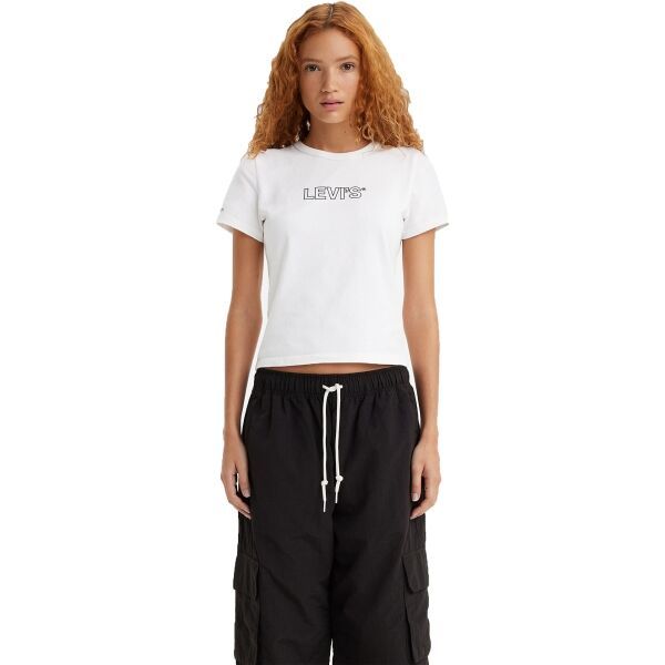 Levi's&reg; Levi's&reg; GRAPHIC RICKIE TEE Дамска тениска, бяло, размер