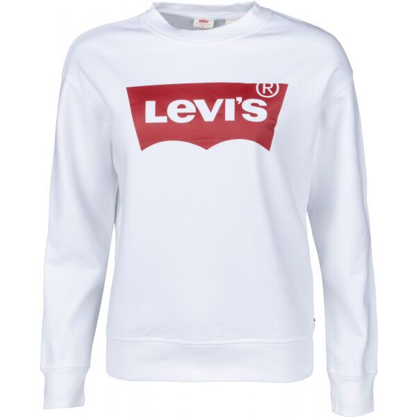 Levi's&reg; Levi's&reg; GRAPHIC STANDARD CREW Дамски суитшърт, бяло, размер