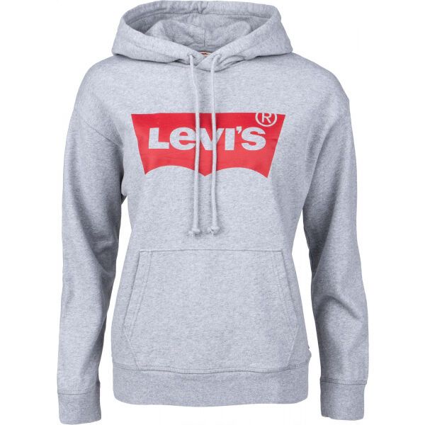 Levi's&reg; Levi's&reg; GRAPHIC STANDARD HOODIE BATWIN Дамски суитшърт, сиво, размер