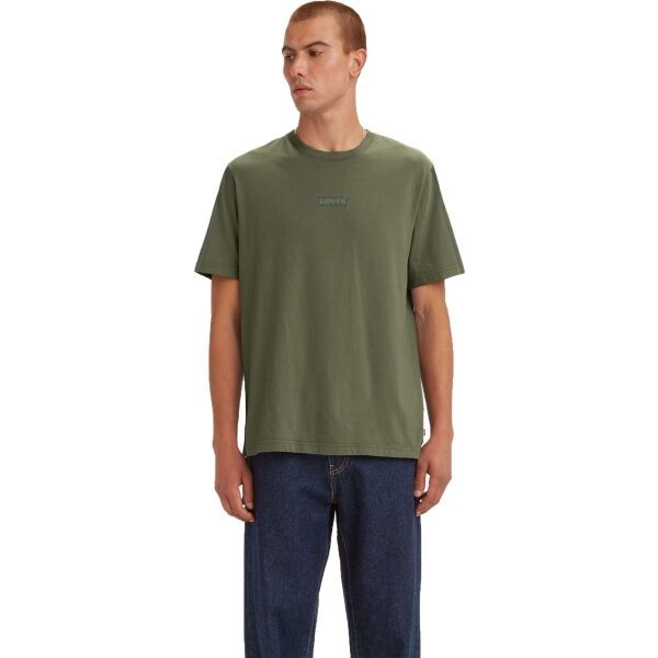 Levi's&reg; Levi's&reg; SS RELAXED FIT TEE BW TAPE Мъжка тениска, khaki, размер