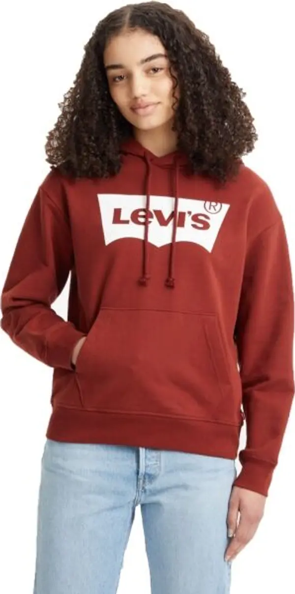 Levi's&reg; Levi's&reg; STANDARD HOODIE Дамски  суитшърт, червено, размер