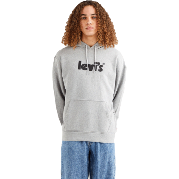 Levi's&reg; Levi's&reg; T2 RELAXED GRAPHIC PO MV LOGO Мъжки суитшърт, сиво, размер