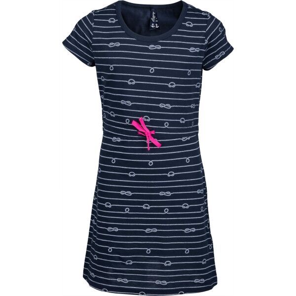 Lewro Lewro ABBI Рокля за момичета, тъмносин, размер