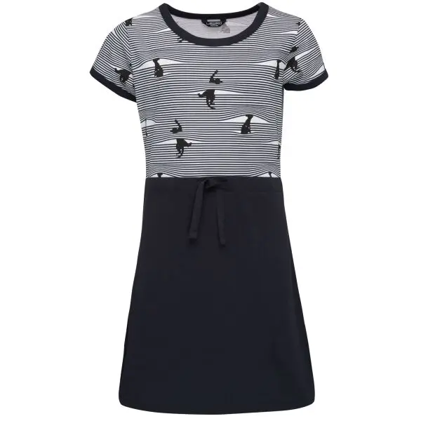 Lewro Lewro ALAMEDA Рокля за момчета с къс ръкав, тъмносин, размер 164-170