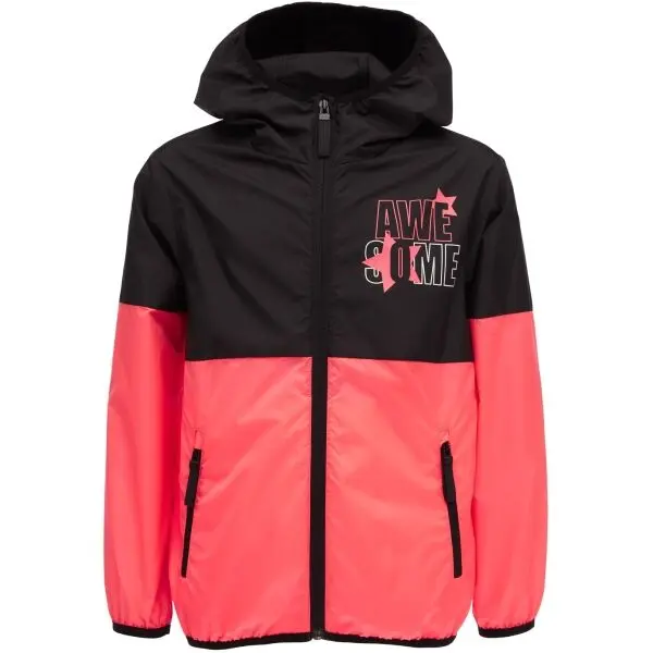 Lewro Lewro ARDEN Момичешко шушляково яке, черно, размер 164-170