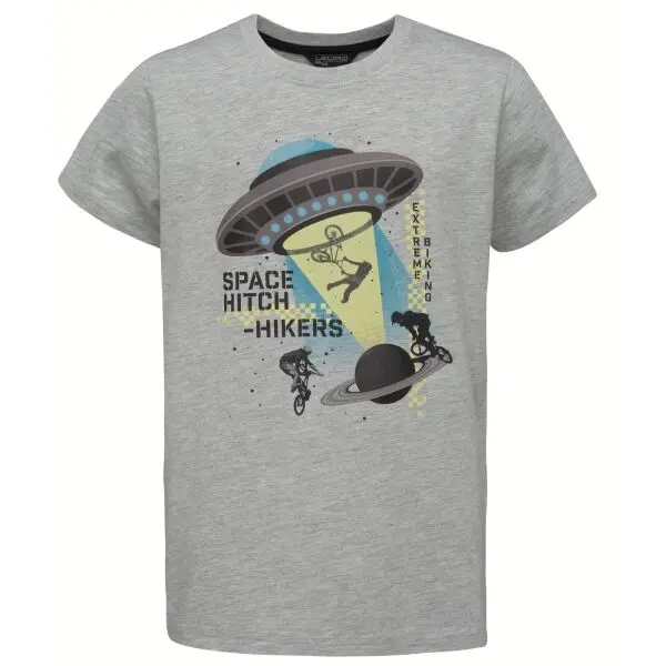 Lewro Lewro ASHBY Тениска за момчета, сиво, размер 128-134