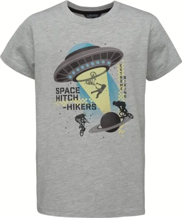 Lewro Lewro ASHBY Тениска за момчета, сиво, размер 152-158