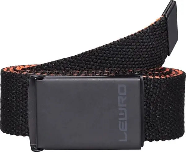 Lewro Lewro ATLAS Детски текстилен колан, черно, размер 87