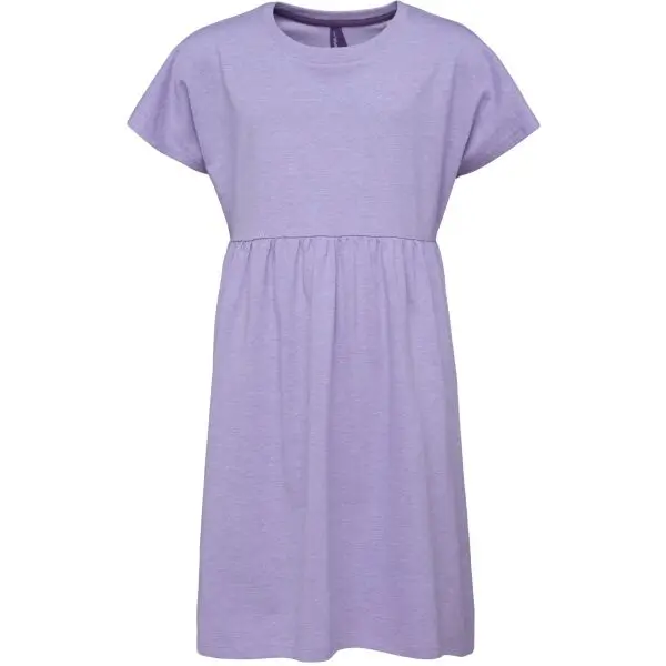 Lewro Lewro BECKIRA Удобна момичешка рокля, лилаво, размер 116-122