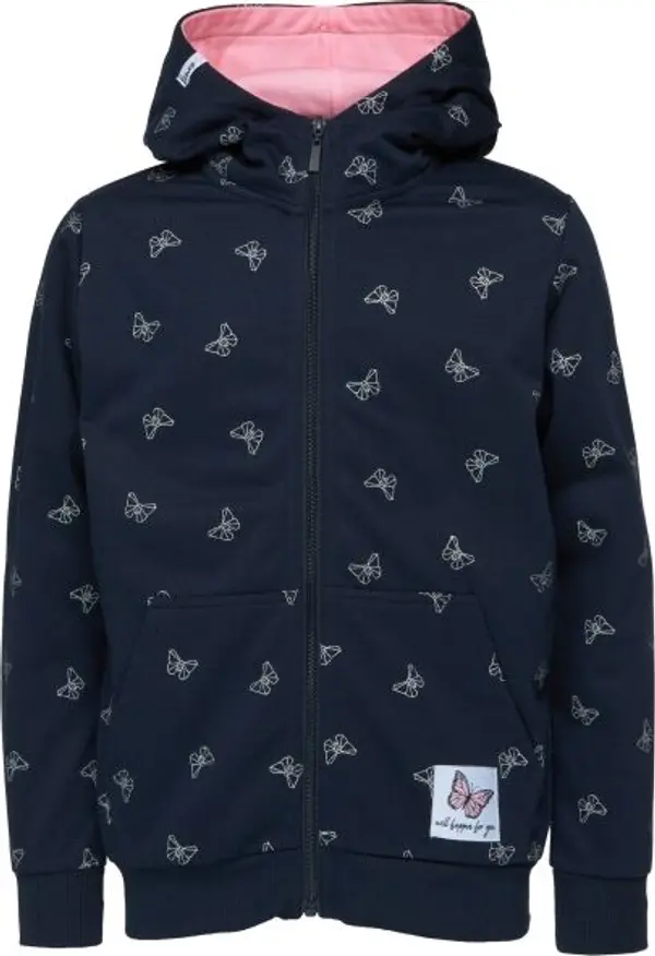 Lewro Lewro BEDDA Суитшърт за момичета, тъмносин, размер 140-146