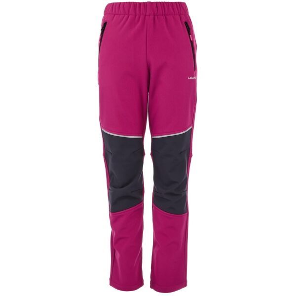 Lewro Lewro BENET Панталони за момичета от софтшел, розово, размер