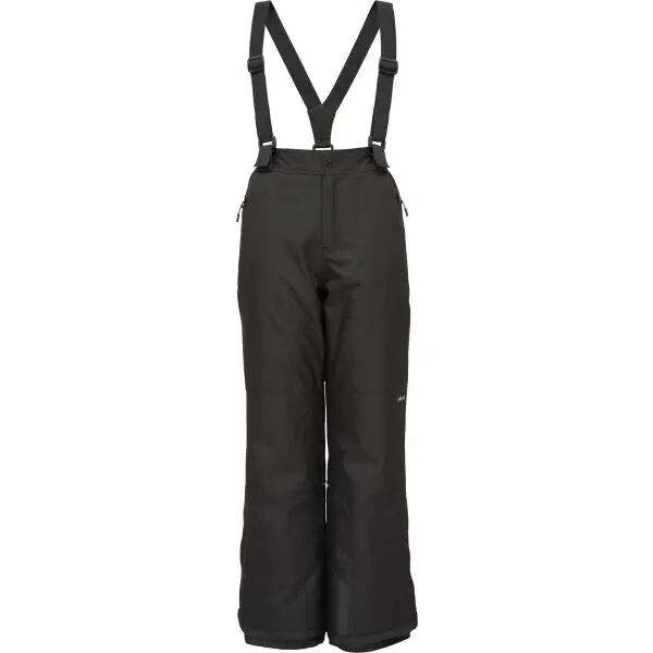 Lewro Lewro BERKLEY Детски скиорски панталони, черно, размер 116-122