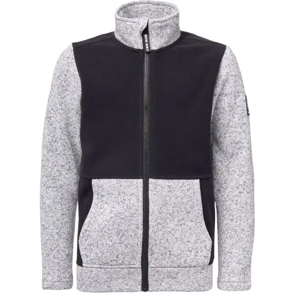 Lewro Lewro BILGE Детски поларен суитшърт, сиво, размер 152-158