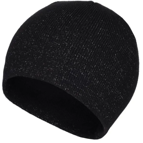 Lewro Lewro BISA Плетена шапка за момичета, черно, размер 4-7Y
