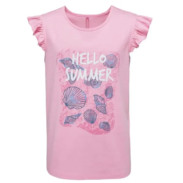 Lewro Lewro BLYTHE Тениска за момичета, розово, размер 116-122