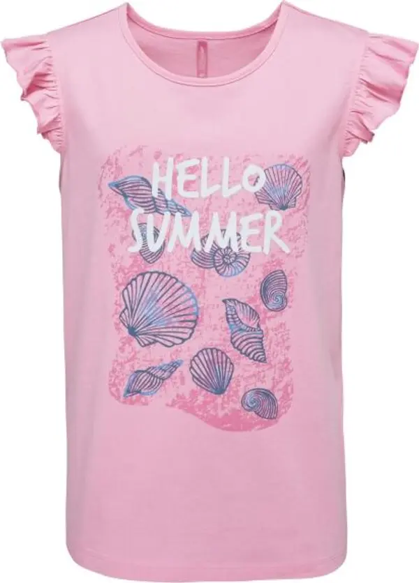 Lewro Lewro BLYTHE Тениска за момичета, розово, размер 128-134