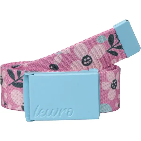 Lewro Lewro BOTUM Детски текстилен колан, розово, размер 98